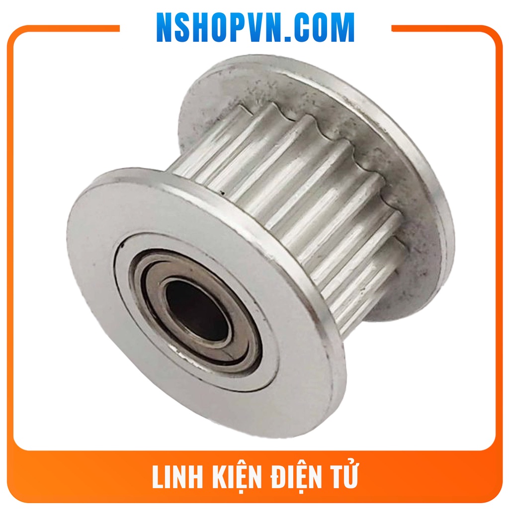 Puly căng đai GT2 trục 3mm 16 răng, 20 răng