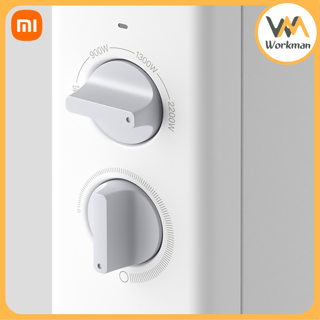 Máy Sưởi Điện Thông Minh Xiaomi Smartmi 1S , Sưởi Cơ Điều Chỉnh Bằng Núm Vặn