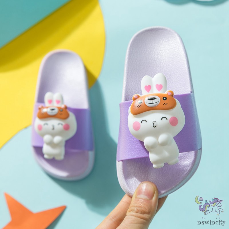 Dép quai ngang hoạt hình đáng yêu cho bé