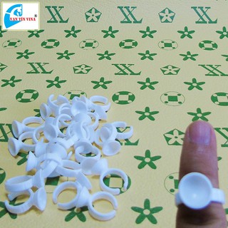 Combo Nhẫn đế keo nối mi (100 nhẫn)