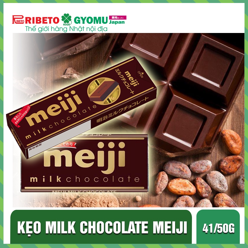 Kẹo Milk Chocolate 41g , Kẹo Chocolate Meiji - Hàng nội địa Nhật Bản