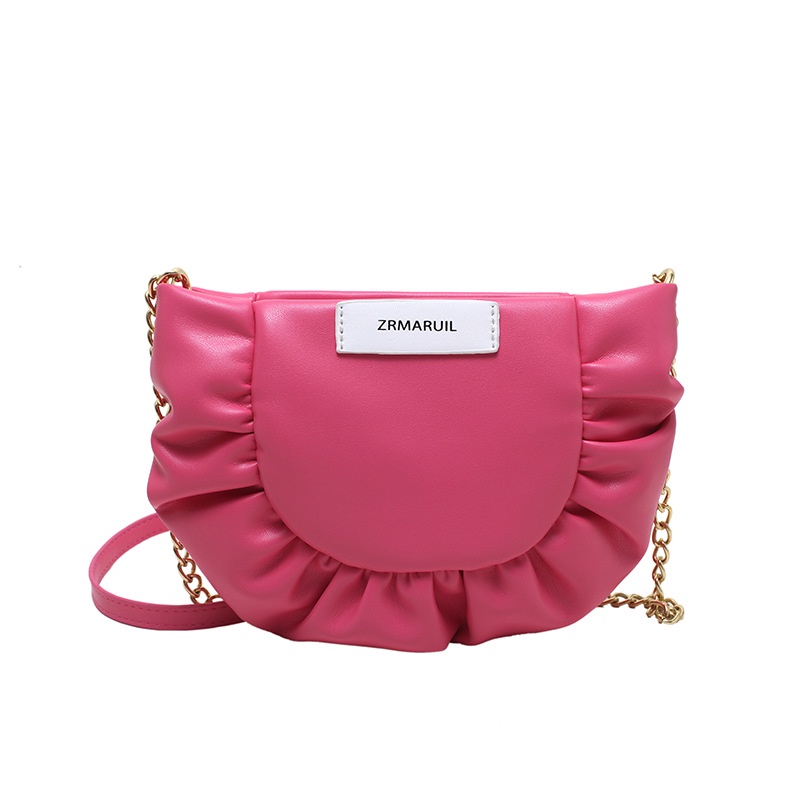 Túi Đeo Chéo Vai Xếp Ly Đơn Giản Mẫu 2022 Thời Trang Cho Nữ