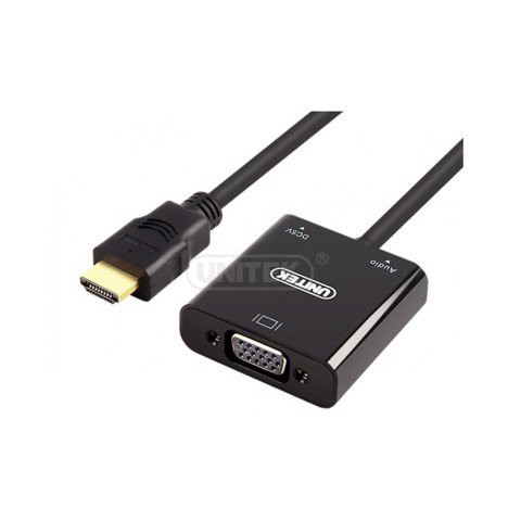 UNITEK Y-C6333 - Bộ Chuyển HDMI Ra VGA & Audio Cao Cấp - Hàng Chính Hãng