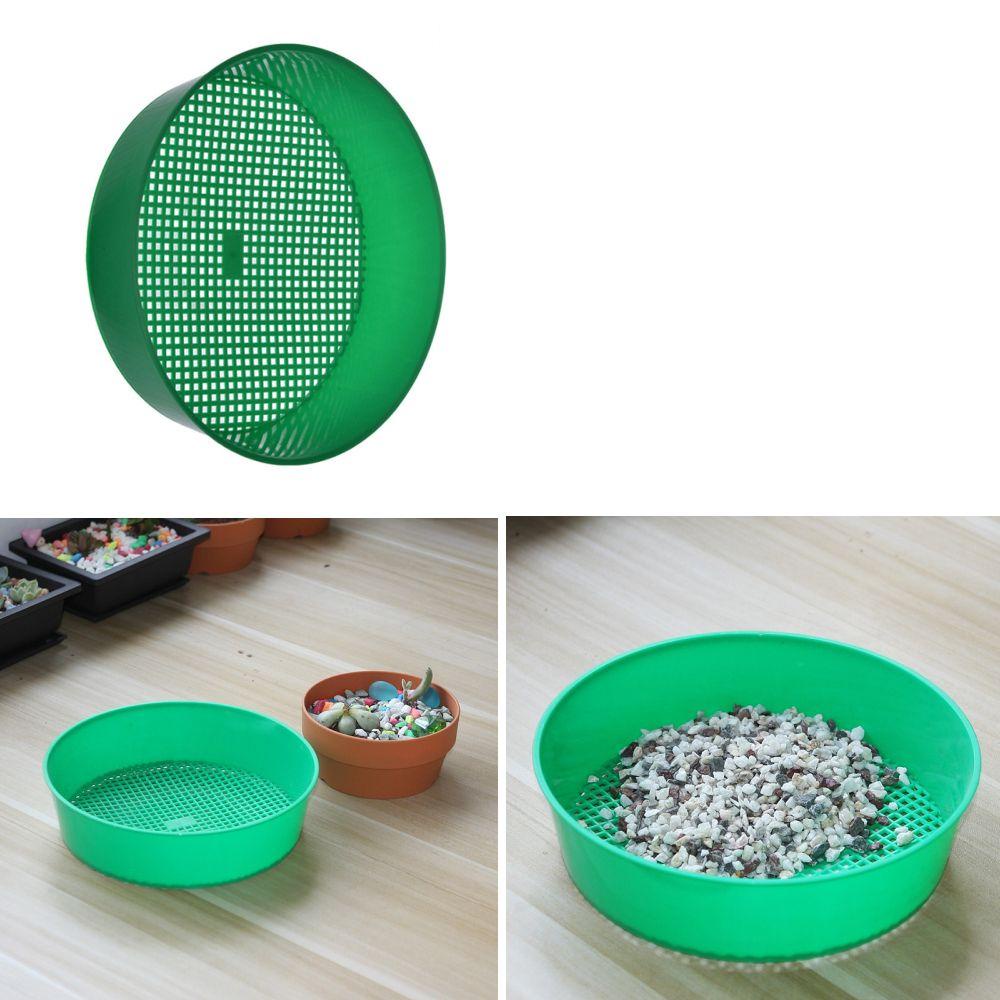 Dụng Cụ Rây Bột Làm Vườn Bằng Nhựa 21cm
