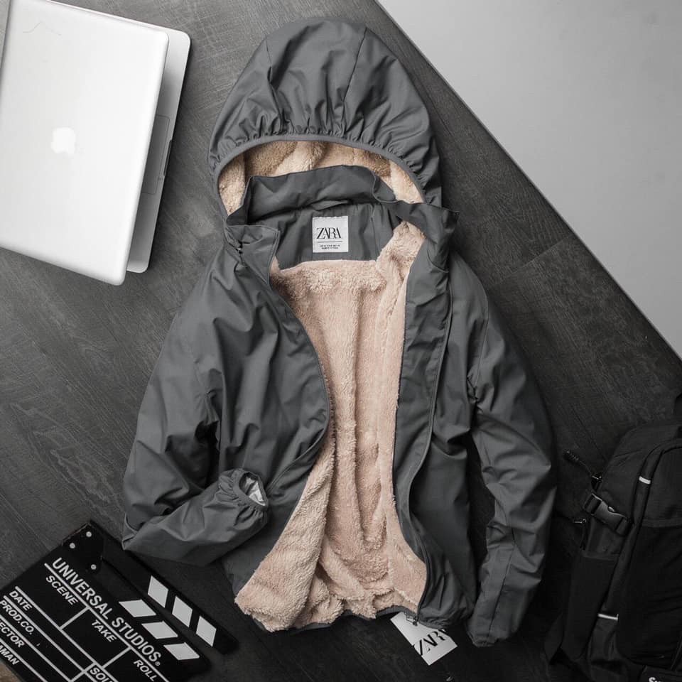 [Mẫu mới Unisex] Sale giá sốc, Áo khoác gió lót lông cừu chống nước, Nam nữ mặc quá Ok. Mềm nhẹ, Ấm áp mùa yêu thương!!! | BigBuy360 - bigbuy360.vn