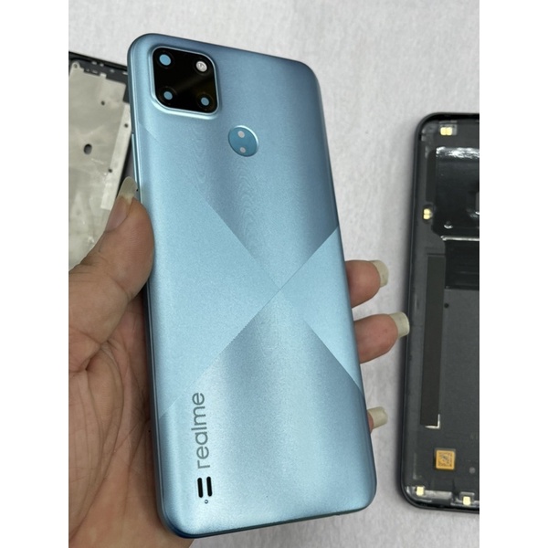vỏ realme c21y / bộ vỏ realme c21y zin công ty 100%