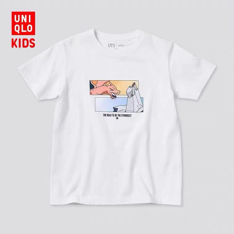 Uniqlo Kids/Boys/Girls Pokémon Crew Neck Printed T-Shirt Short Sleeve (Pokémon UT) 438151