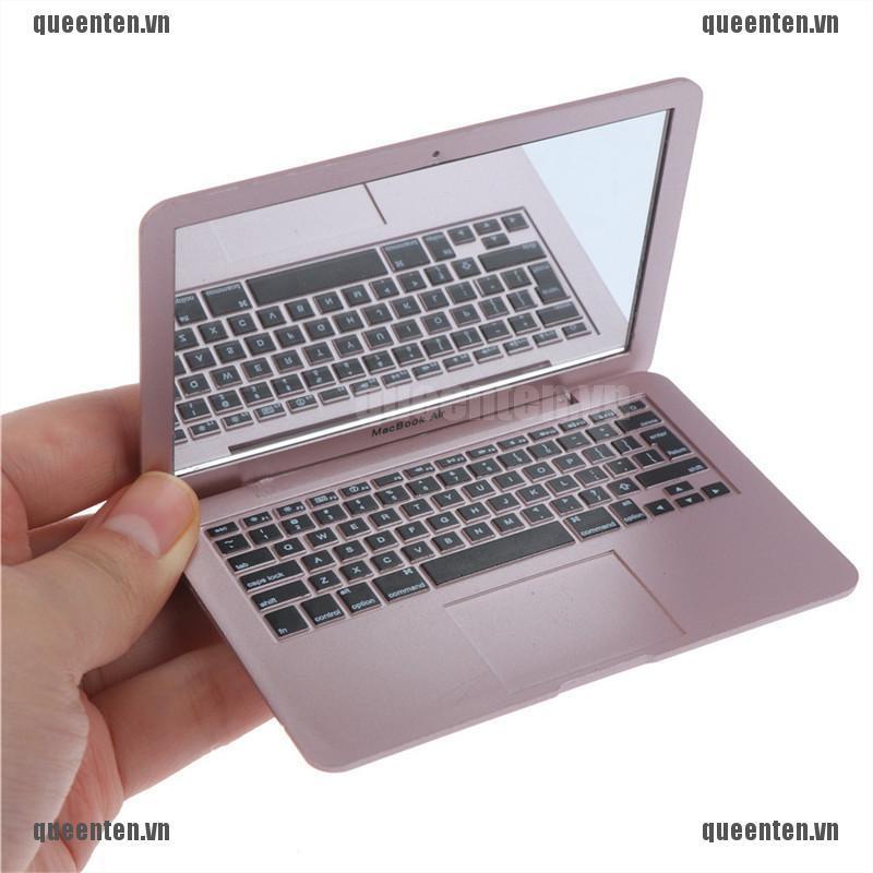 Gương Trang Điểm mini Bỏ Túi Hình Máy Tính Xách Tay