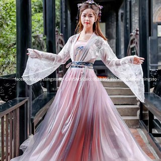 Trang phục cổ trang hán phục thuê hoa ( Hàng order )
