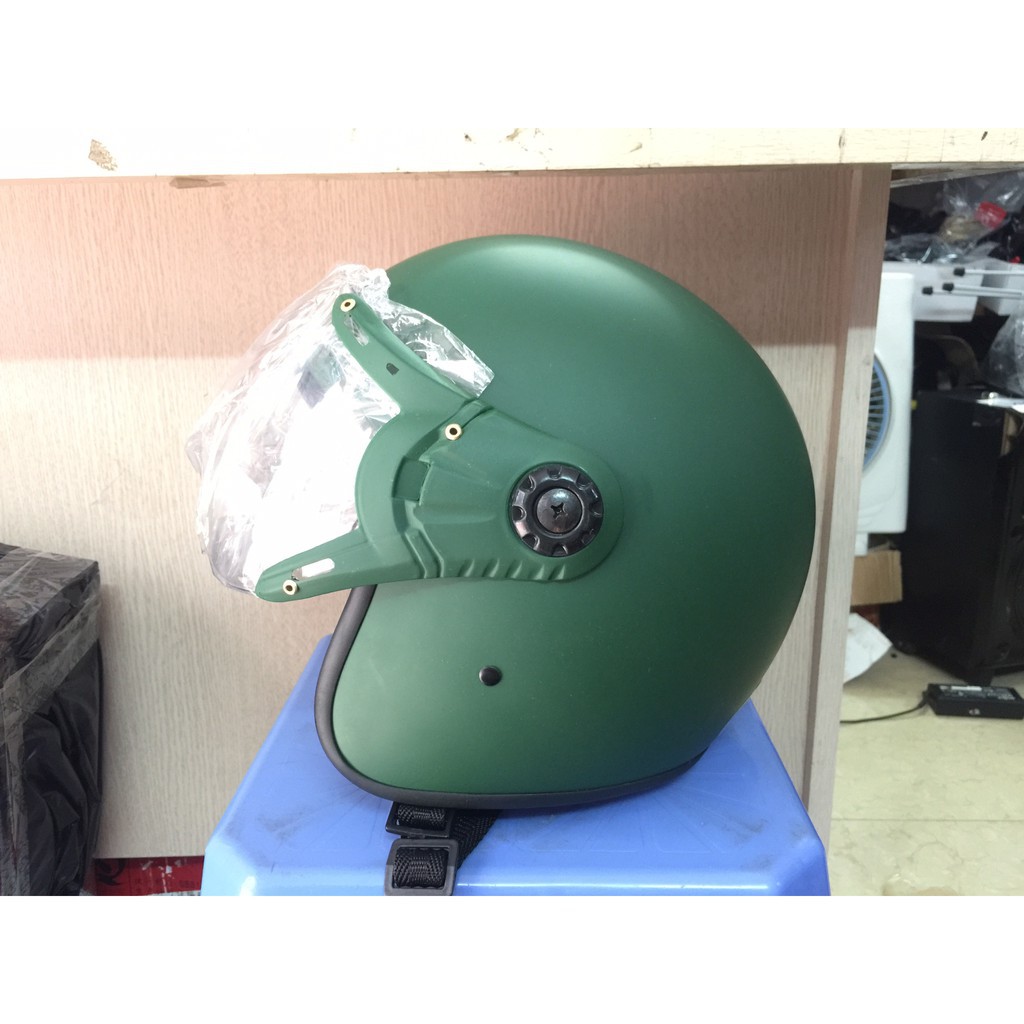 Nón bảo hiểm 3/4 có kính