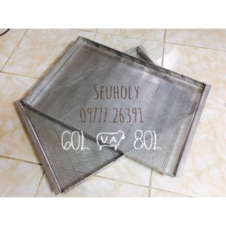 [HÀNG ORDER] Khay lỗ/ khay sấy cho lò từ 60-80 lít
