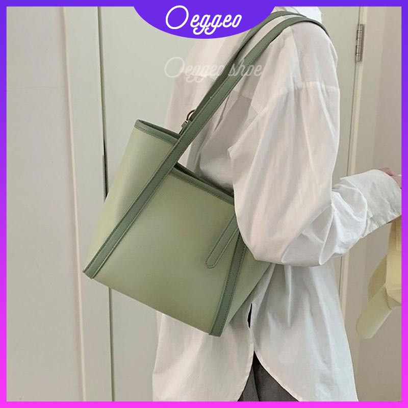 Oeggeo Túi Đeo Vai Cỡ Lớn Thời Trang Dành Cho Nữ