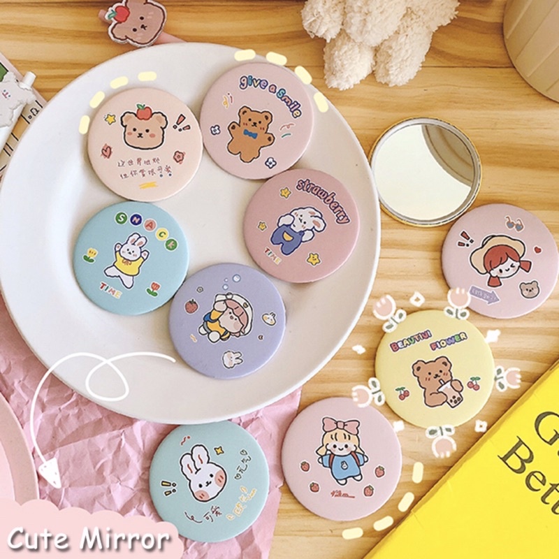 Gương Mini Cầm Tay Hàn Quốc