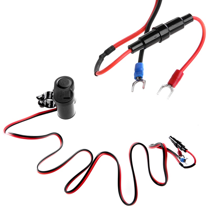 Bật Lửa Sạc Usb Chống Thấm Nước Cho Xe Máy / Xe Đạp Mới