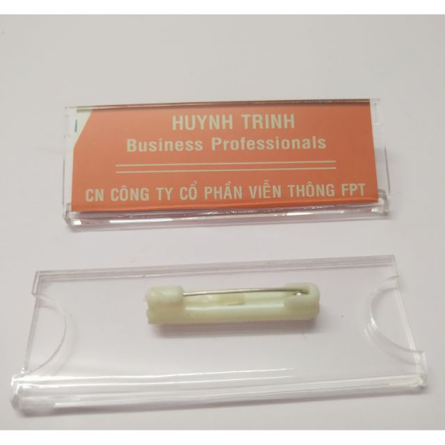 Bảng tên nhân viên gài áo bảng tên,Bảng tên gài áo gắn nam châm,thẻ bảng tên