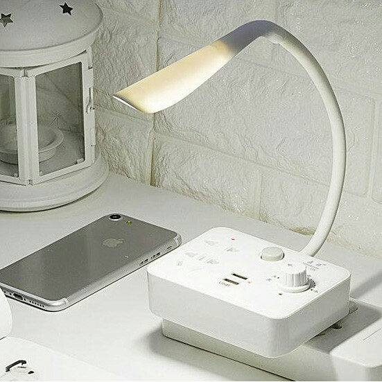 [ BIG SALE ] Ổ điện đèn ngủ đa năng kèm chân cắm USB có chiết áp