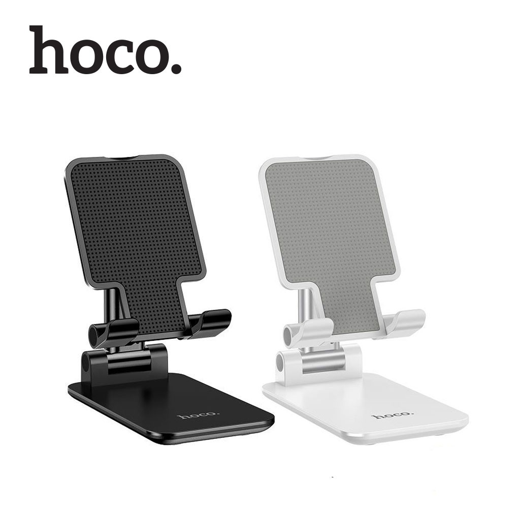 Giá đỡ điện thoại Hoco PH29A chỉnh được góc độ, cao thấp, gấp nhỏ bỏ túi, đỡ được nhiều máy kích thước lớn đến 13icnh