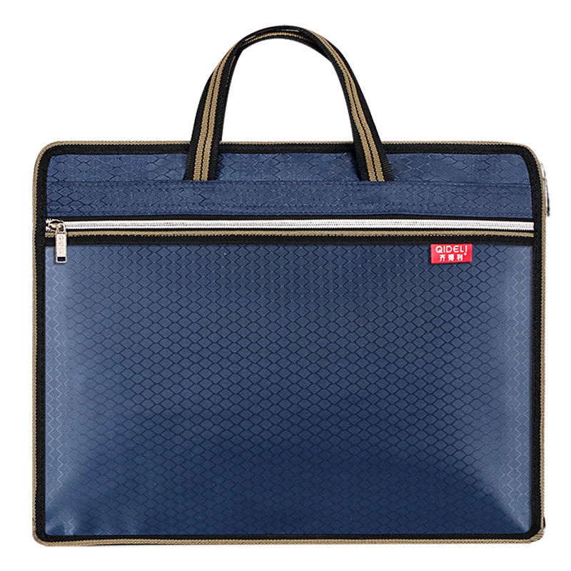 Túi đựng hồ sơ bằng vải canvas chống thấm nước có khóa kéo tùy chỉnh tiện dụng cho văn phòng NSGSB33 trXx | BigBuy360 - bigbuy360.vn