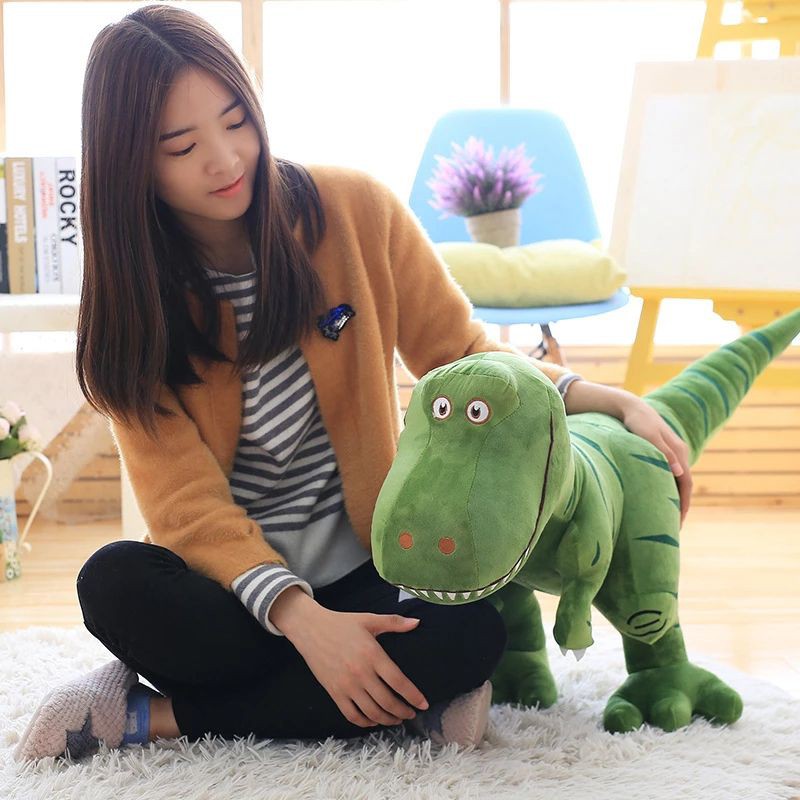 Thú Nhồi Bông Hình Khủng Long Dễ Thương 55cm
