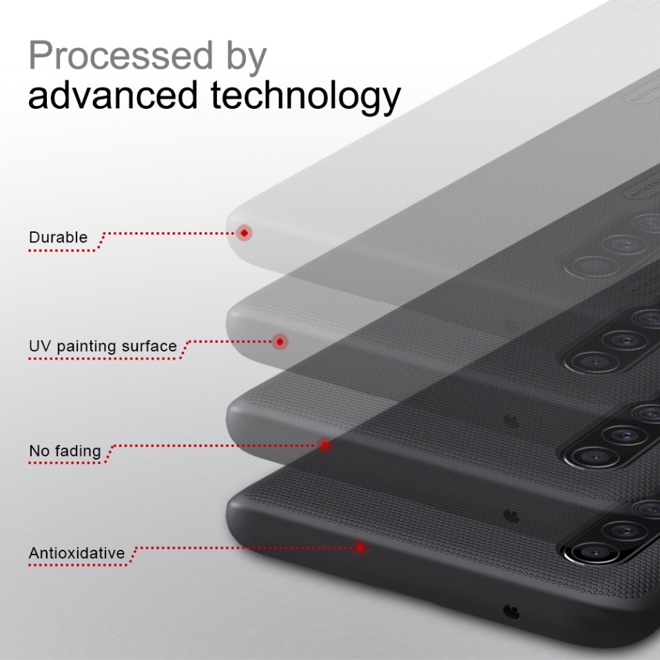 Ốp điện thoại NILLKIN mặt nhám cho Samsung Galaxy A90 5G