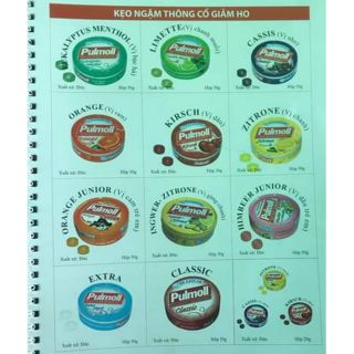 Kẹo ngậm ho không đường Pulmoll (NNK: Công ty Việt Hà) (Xuất xứ: ĐỨC)