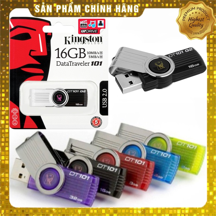 USB 2GB/4GB/8GB/16GB Kingston Hàng Chuẩn FPT
