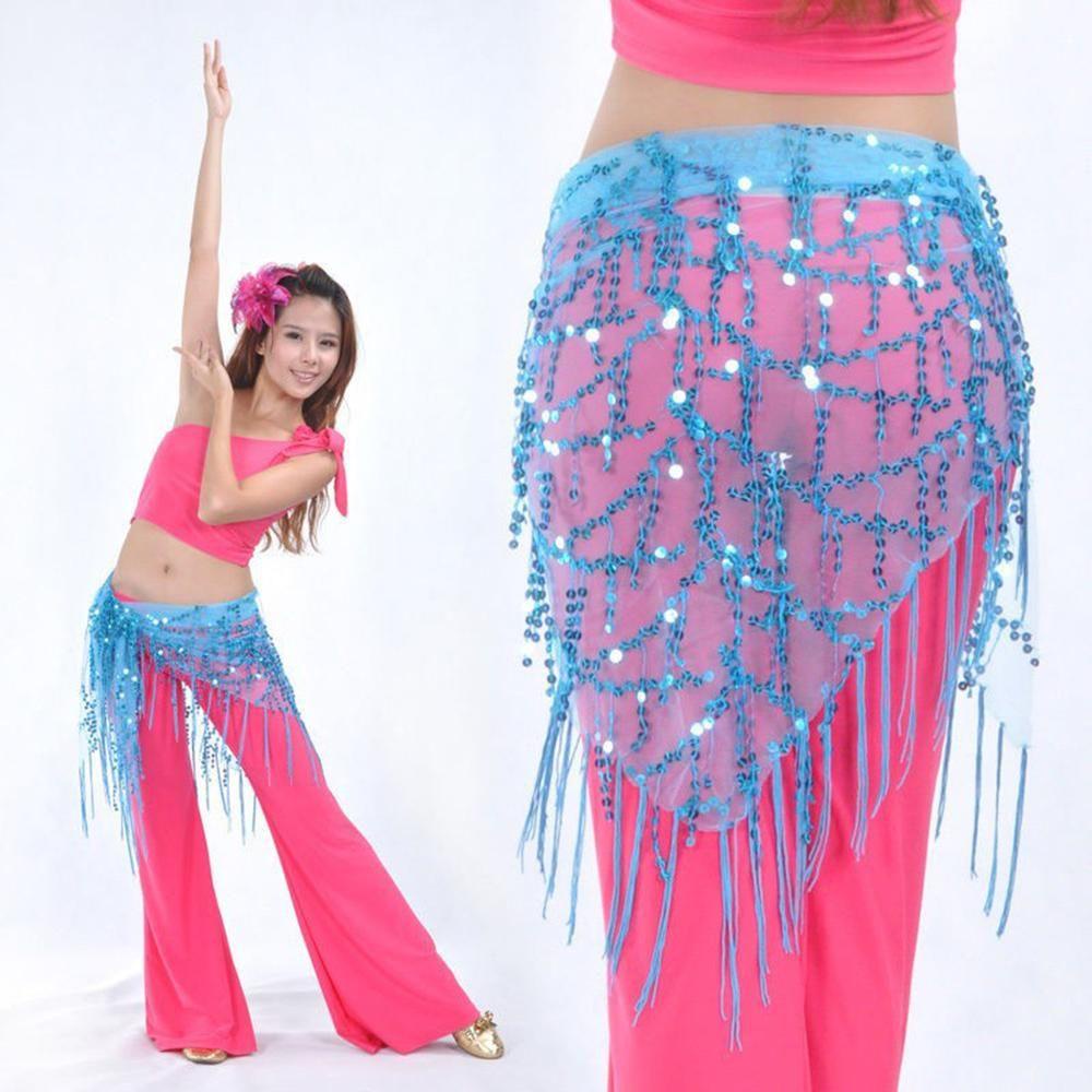 Healmeyou belly dancing belt trang phục múa bụng phong cách mới belly dance sequins