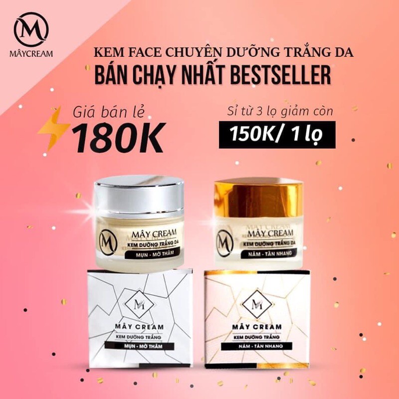 KEM FACE MÂY CREAM (ĐẢM BẢO 100% CHÍNH HÃNG)