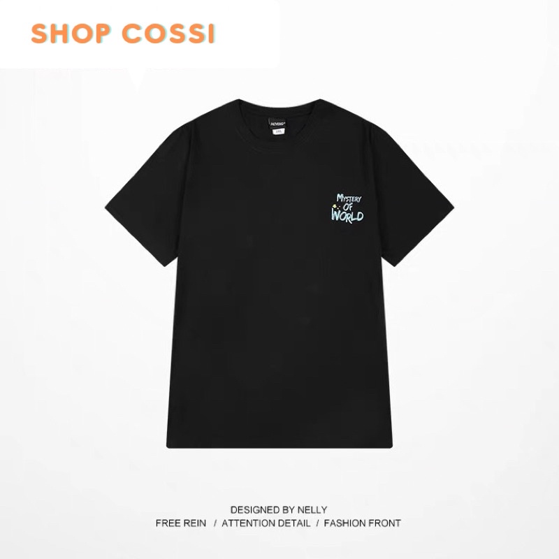 Áo thun tay lỡ nam nữ, áo phông unisex form rộng chất cotton mát mịn thấm hút mồ hôi in hình DESI