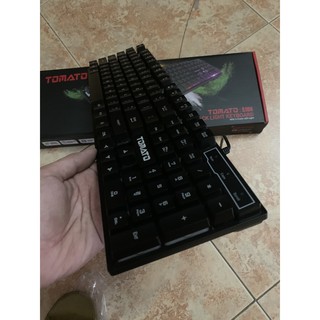 Bàn Phím Giả Cơ Có LED tomato S100