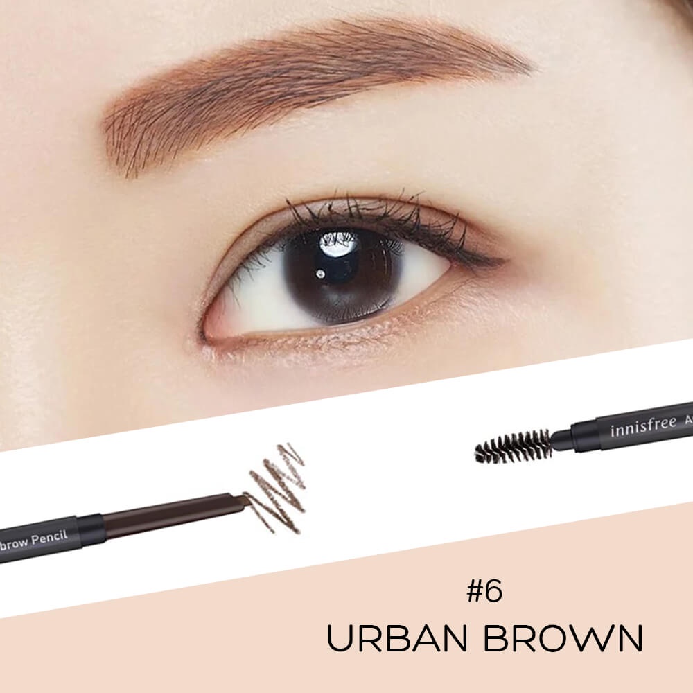 Chì kẻ mày Innisfree Auto Eyebrow Pencil 2 đầu | BigBuy360 - bigbuy360.vn