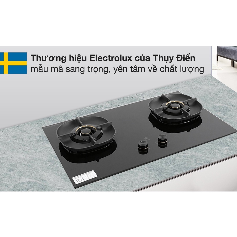Bếp ga âm Electrolux EHG8250BC-Chính hãng trưng bày+Tặng dây gas-bếp tốt tiết kiệm gas