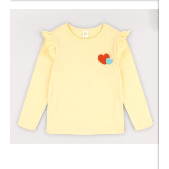 Áo thun tăm tay cánh tiên bé gái Hej. HA3449