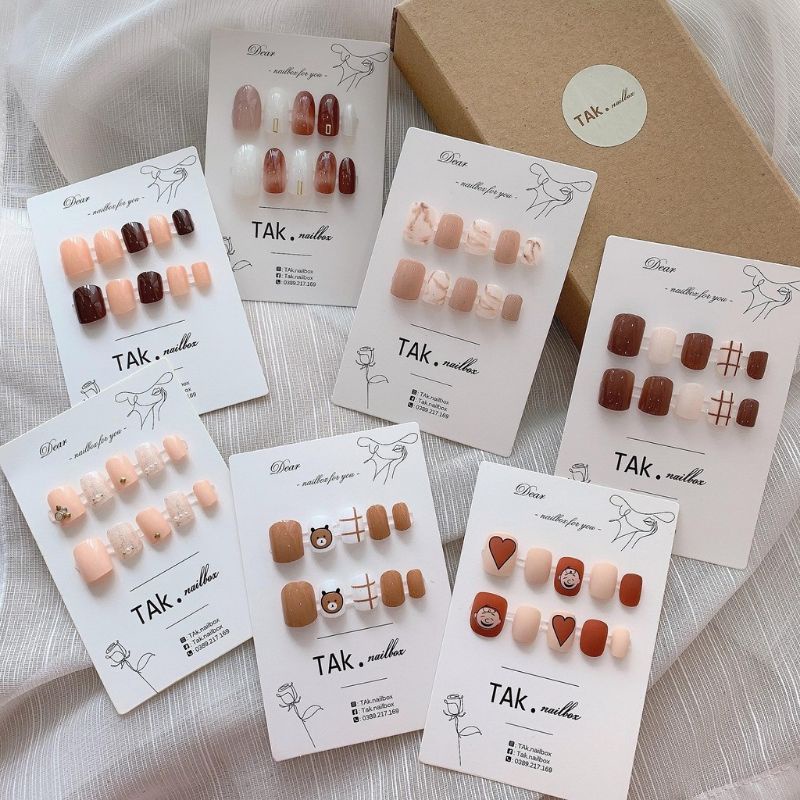 In card Nailbox - Hỗ trợ thiết kế theo yêu cầu