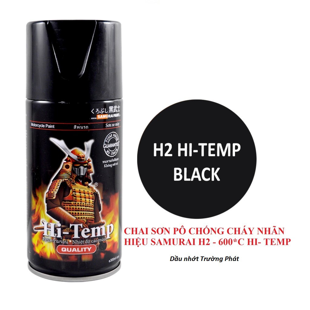 Sơn chịu nhiệt Samurai H2 loại tốt