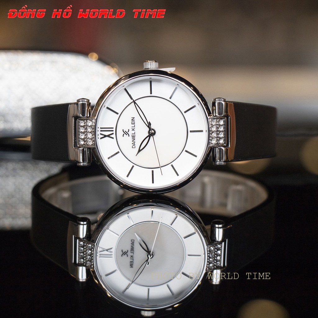 Đồng Hồ Nữ Daniel Klein DK12079-4 . Chính Hãng Full Box ,Chống Xước , Chống Nước , Dây da