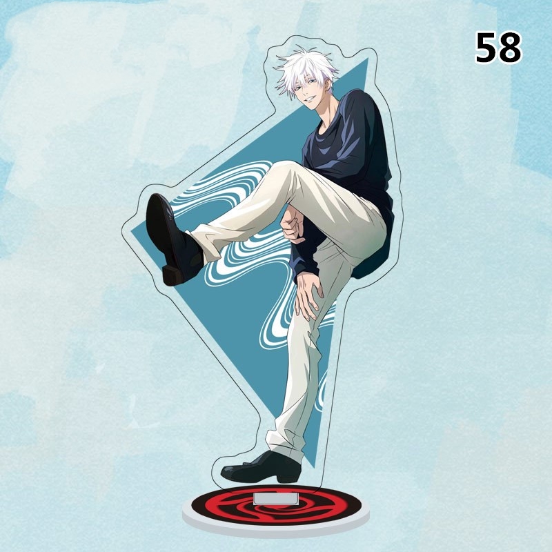 Mô Hình Trang Trí Có Hình Nhân Vật Gojo Satoru Itadori Yuuji Kích Thước 16cm