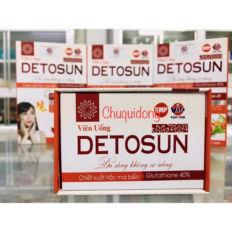 DETOSUN viên uông chống nắng