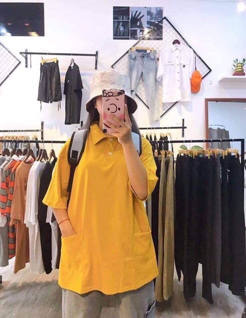 Áo polo trơn hai túi DTR0919 | BigBuy360 - bigbuy360.vn