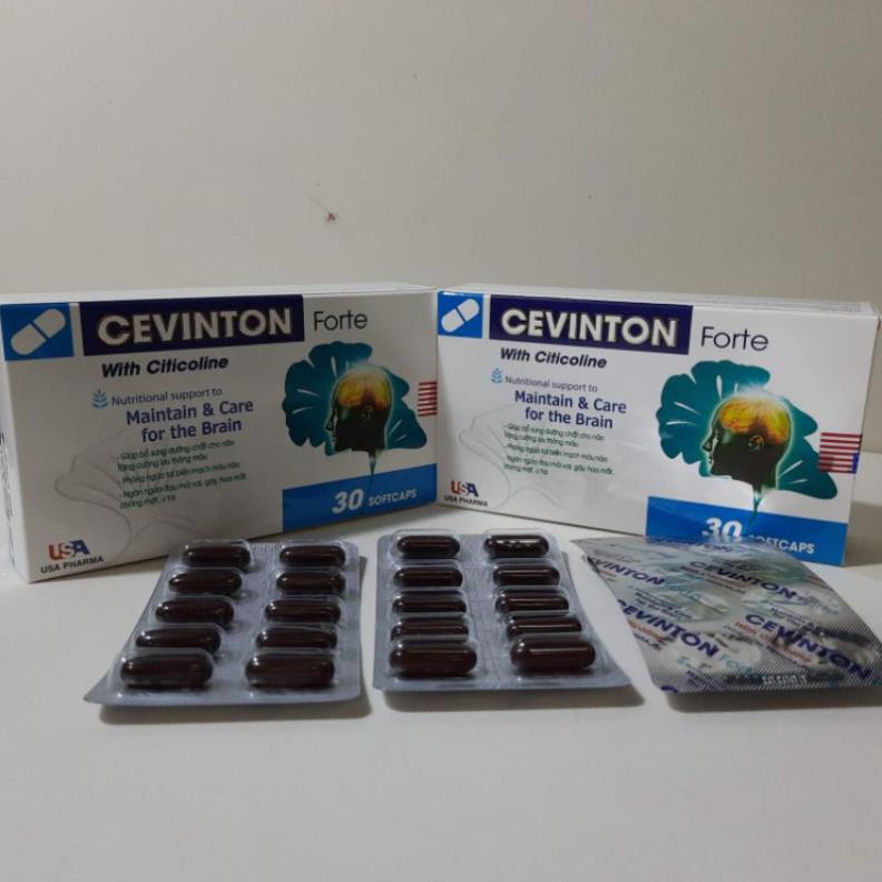Viên Uống Cevinton Forte.Giúp Hoạt Huyết,Tăng Cường Lưu Thông Máu Não,Dưỡng Não