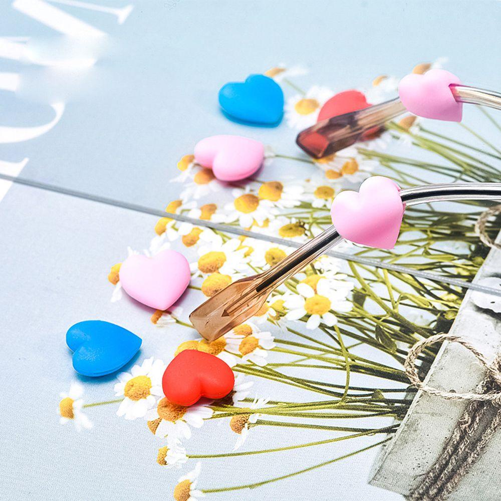 Bernardo Kẹp Giữ Mắt Kính Bằng Silicon Hình Trái Tim Nhiều Màu Sắc Phong Cách Thể Thao Cho Nữ