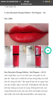 Son Bourjois Velvet 