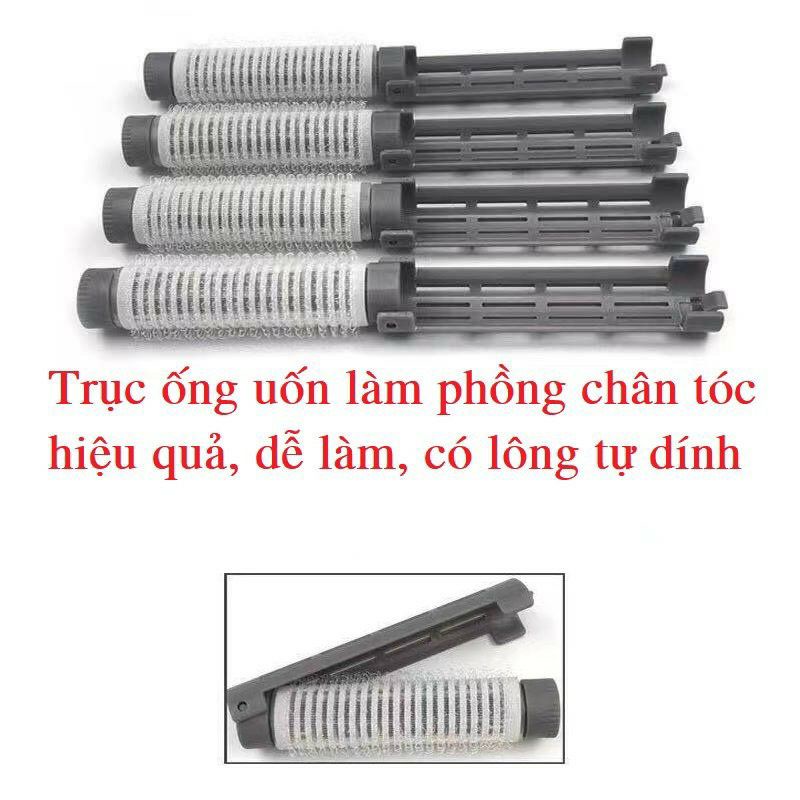 Trục uốn phồng chân tóc, Lô uốn phồng chân tóc có lông sét 20 cái