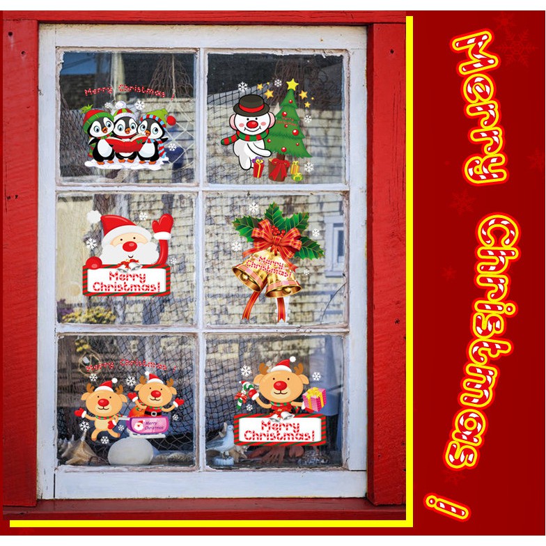 Decal trang trí 6 Khung ảnh NOEL