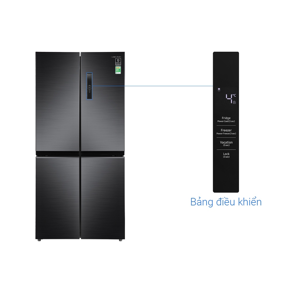 Tủ lạnh Samsung Inverter 488 lít RF48A4010B4/SV