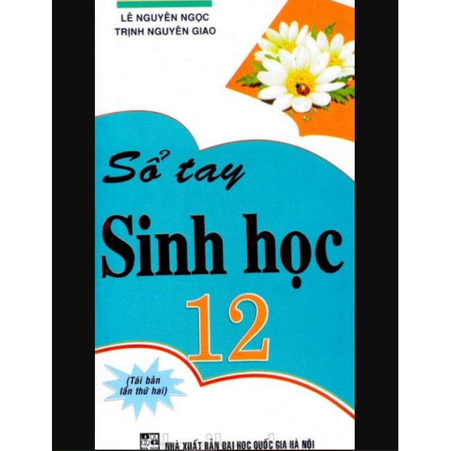Sách - Sổ tay sinh học 12