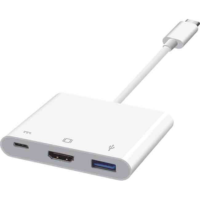 Cáp chuyển Type C to HDMI-USB-TYPE C