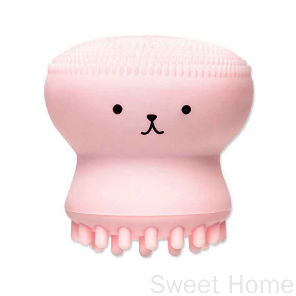 Cọ rửa mặt loại bỏ tế bào chết bằng Silica Gel thiết kế dễ thương tiện lợi