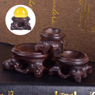 Đế gỗ đỡ quả cầu pha lê trang trí