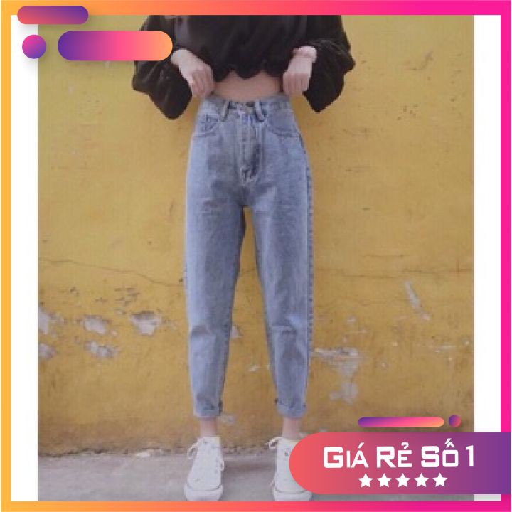 [XẢ KHO GIÁ SỐC] Quần Jean Baggy Nữ Đẹp, Cao Cấp NiTi QC Đủ Size S, M, L Siêu Đẹp, Siêu Hot-NL.CTB008